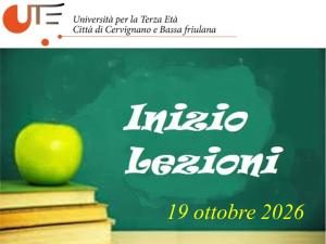 Inizio lezioni