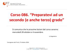 Variazione date