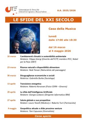 Corso aperto - ingresso libero fino ad esaurimento posti